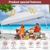 Outdoor Easy Pop-Up Screen Tent ,Canopy with Mesh Mosquito Netting Side Walls, Pop Up Tent,for camping, beach outings, craft fairs,10x10ft - 4 of 4