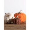 Shiraleah Assorted Set Of 3 Felt Fall Decorative Pumpkins - 2 of 4