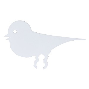 XXD Astwart Plastic Bird Feeding Station/Tree Decoration, White - 1 of 3