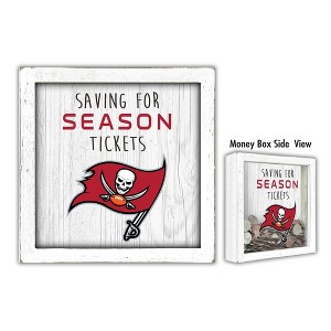 NFL Tampa Bay Buccaneers Saving for Tickets Money Box - 1 of 3