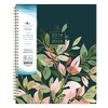 Yao Cheng for Blue Sky 2024-25 Weekly/Monthly Planner 11"x8.5" Wirebound Foliage Green: Agenda, Calendar, Adult Stationery - 3 of 4