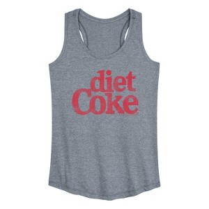 Women's - Coca-Cola - Diet Coke Logo Graphic Racerback Tank - 1 of 4