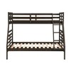 Twin Over Full Bunk Bed with Guard Rails for Bedroom - 4 of 4
