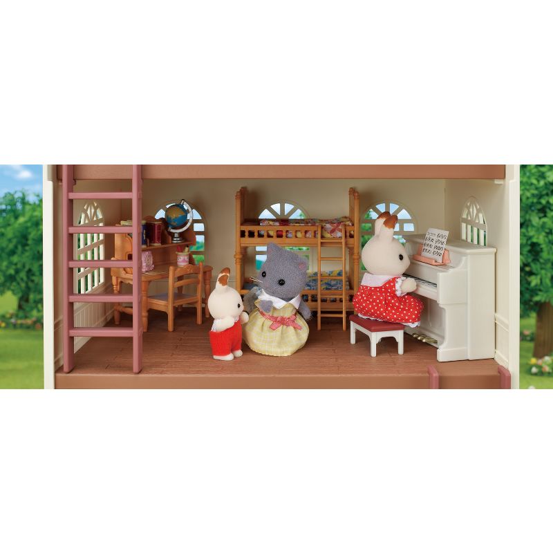 Calico Critters Sky Blue Terrace Gift Set, Dollhouse Playset with Figures, Furniture and Accessories, 5 of 8