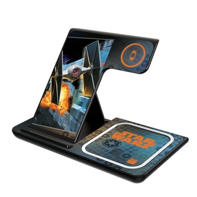 Keyscaper Star Wars TIE Fighter Portrait 15-Watt 3 in 1 Charging Station