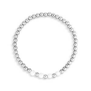 EVRY JEWELS WATERPROOF Gold or Silver Plated Maldives Bracelet - 1 of 1