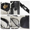Unique Bargains Pet Carrier Portable Backpack for Cats and Small Dogs 14.96"x8.66"x15.75" Beige - 4 of 4