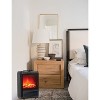 Optimus 1,200-Watt-Max Mini Electric Flame-Effect Fireplace Heater, H-9300 - 3 of 4