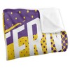 Western Illinois University Fan Zone Silky Touch Super Soft Throw Blanket 50x60 - 3 of 4