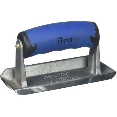 Bon Tool 88-334 Edger - BulletStainless Steel 6-inch X 2 1/4-inch Lip 3/4-inch X 7/16-inch Comfort Grip Handle