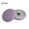 Unique Bargains DIY Craft Metal Shank Cotton Covered Round Sewing Buttons 20 Pcs - 3 of 4