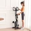 VEVOR Folding Exercise Bike, Foldable Fitness Stationary Bike, Adjustable Magnetic Resistance Stationary Bike, Black - 2 of 4