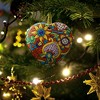 Christmas Ornaments 2025,Mexican Talavera Ornaments for Christmas Tree Holidays Ornaments Decorations - 3 of 3