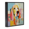 Stupell Industries Abstract Dog Portrait, 17" x 17" - 3 of 4