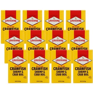 Louisiana Fish Fry Products Boil-In Bag Crawfish Shrimp and Crab Boil - 12 pack, 3 oz - 1 of 2