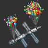 Men's Design By Humans The Magic of satellites By Raxarts T-Shirt - 2 of 4