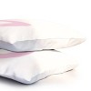 Deny Designs Standard April Lane Art Block Pink Monogram D Microfiber Printed Pillow Sham - 3 of 3