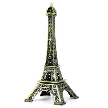 Unique Bargains 7.1 Inch High Decorative Metal Eiffel Tower Model Figurine 1 Pc