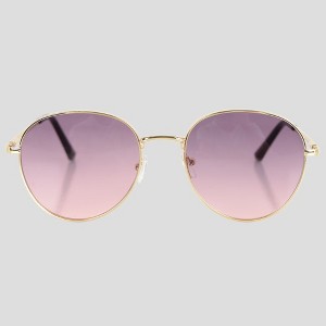 Anna-Kaci Elegant Gold - Rimmed Round Women's Polarized Sunglasses UV400 Protection - 1 of 4
