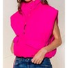 Women's Oversized Pullover Puffer Vest - BUCKETLIST - 2 of 4