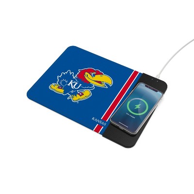 NCAA Kansas Jayhawks Wireless Charging Mousepad