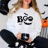 Simply Sage Market Women's Graphic Sweatshirt Boo Face - 2 of 4