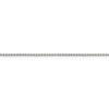 Black Bow Jewelry 1.1mm Sterling Silver Solid Diamond Cut Rope Chain Anklet, 9 Inch - 2 of 4