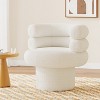 Christopher Knight Home Artemov Upholstered 360° Round Swivel Accent Chair - 2 of 4