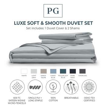 Luxe Soft & Smooth 100% Tencel Duvet Cover Set