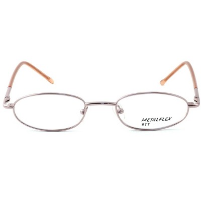 Calabria Kids Fit Metal Flex by Vivid Designer Reading Glasses TT in Pink