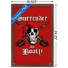 Trends International Surrender the Booty Framed Wall Poster Prints - 3 of 4