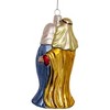 Kurt Adler Noble Gems Glass Ornament for Christmas Tree, Holy Family - 4 of 4