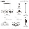 Livex Lighting Lawrenceville 1 - Light Pendant in  Bronze - 3 of 4