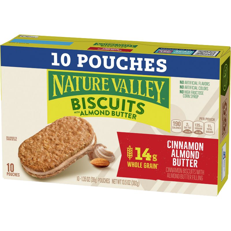 Nature Valley Biscuits with Almond Butter - 10ct, 4 of 11