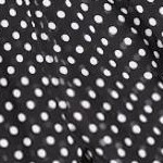 black polka dot