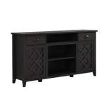 Home Source Grey Tv Stand up to 75" TV