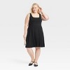 Women's Knit Mini Ballet Dress - A New Day™ - 3 of 3