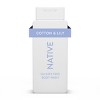 Native Body Wash for Women & Men - Cotton & Lily - Sulfate Free - 18 fl oz - 3 of 4