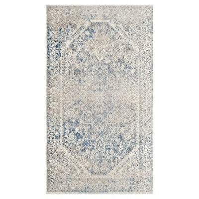 Jerrall Area Rug - Gray/Blue (3'x5') - Safavieh