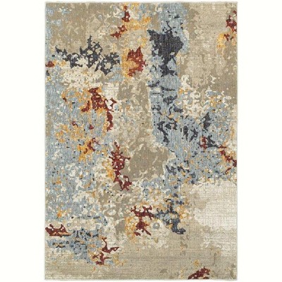 Oriental Weavers Evolution Area Rug, 3x5, Beige/Blue