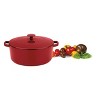 Cuisinart Chef's Classic 7qt Red Enameled Cast Iron Round Casserole with Cover - CI670-30CR - image 3 of 4
