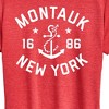 Women's - Instant Message - Montauk New York Short Sleeve Graphic T-Shirt - 2 of 4