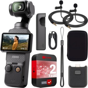 DJI Osmo Pocket 3 4K/120fps Gimbal Camera 3-Axis Stabilized + Accessory Bundle - 1 of 4