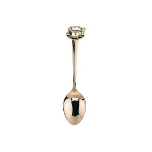 Fino 4.5-Inch Cup & Saucer Design Gold Plated Demi Spoon - 1 of 4