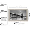 Americanflat 8.5x14 Picture Frame in Drift Wood - Composite Wood with Shatter Resistant Glass - 3 of 4