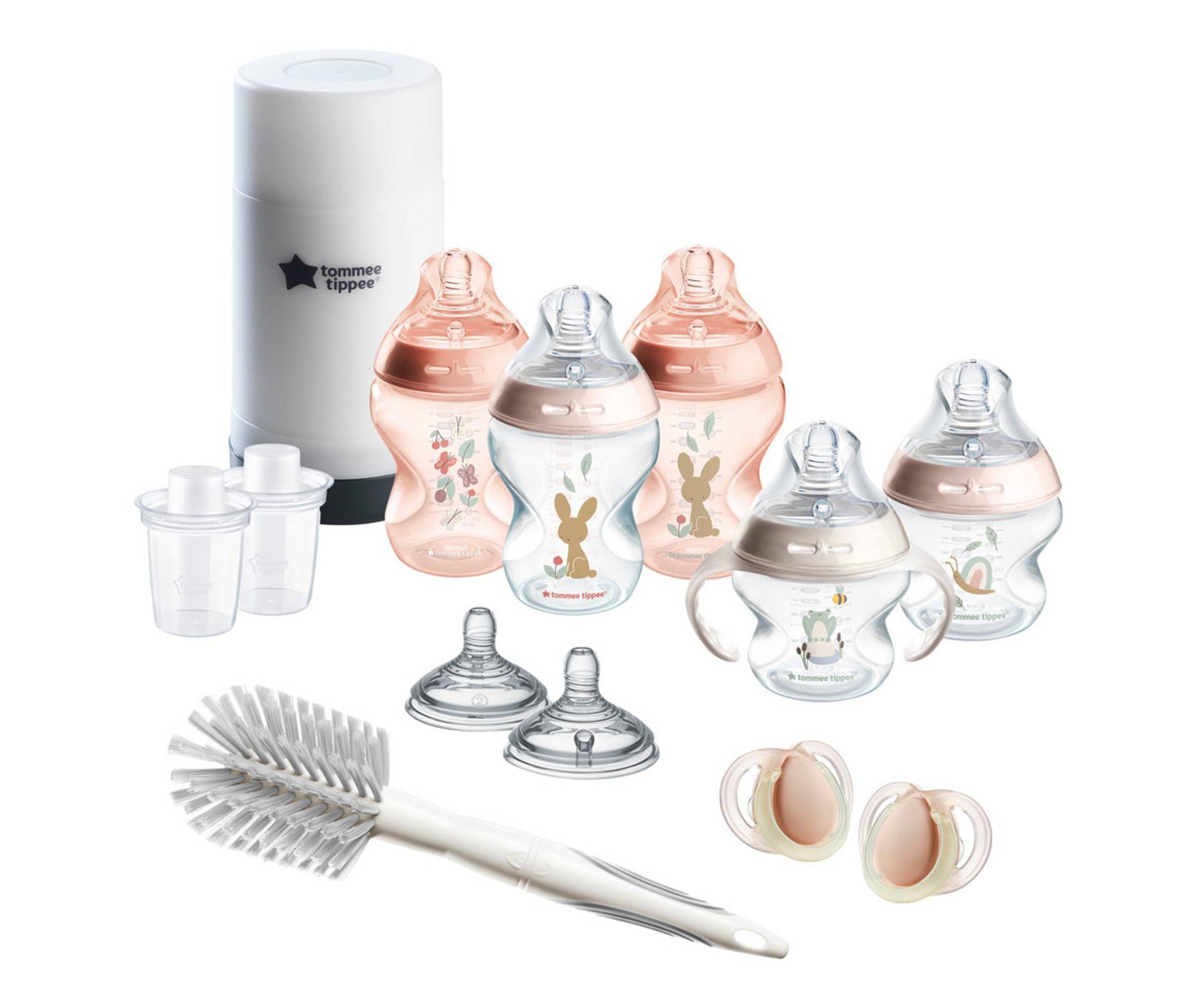 Tommee Tippee Natural Start Ready for Baby Bottle Set - Girl