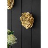 Gulches S/2 Gold Rose Hanging Wall Accents - 2 of 4
