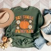 Simply Sage Market Women's Graphic Sweatshirt Hey There Pumpkin Flowers - 2 of 2