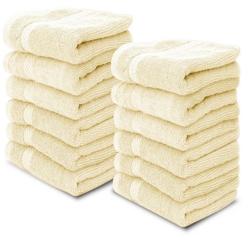13x13 -Bleach Resistant Washcloth towels 100% Cotton