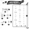 KatchOn, Iridescent Happy Birthday Garland Banner - 6.5 Feet, Pack of 8 No DIY | Birthday Garland Decorations | Silver Happy Birthday Backdrop - 4 of 4